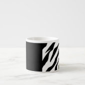 Tasse Expresso Empreinte de léopard, Zebra Print, Poster de anima (Devant)