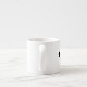 Tasse Expresso Empreinte de patte mignon (Dos)