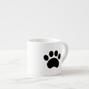 Tasse Expresso Empreinte de patte mignon