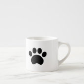 Tasse Expresso Empreinte de patte mignon (Droite)