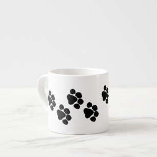 Tasse Expresso Empreintes de pattes animaux