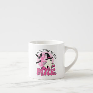 Tasse Expresso En Octobre Nous Portons Le Fantôme D'Halloween Ros