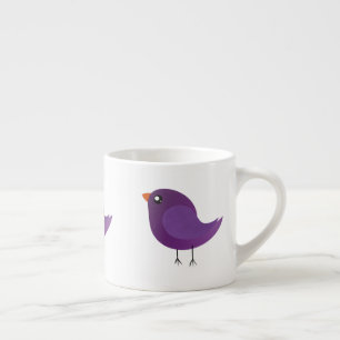 Tasse Expresso Enfants oiseau mignon