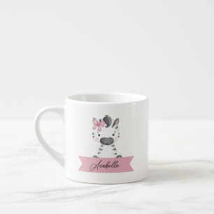 Tasse Expresso Enfants zèbres personnalisés