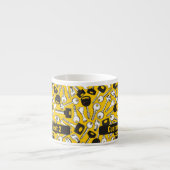 Tasse Expresso Ensemble de clés Arrière - plan (Devant)