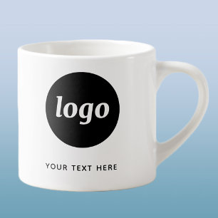 Tasse Expresso Entreprise de logo et de texte simple