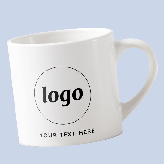 Tasse Expresso Entreprise Simple Logo et Texte