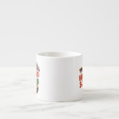 Tasse Expresso Équipe du week-end (Devant)