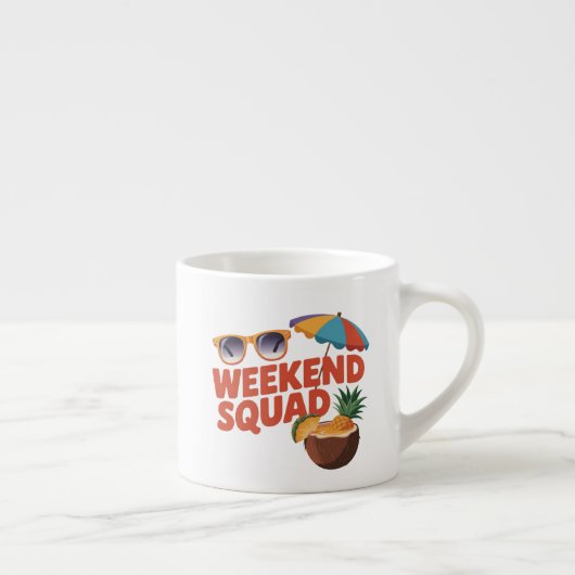 Tasse Expresso Équipe du week-end (Droite)