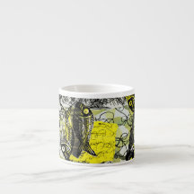 Éraflure de griffonnage de poissons