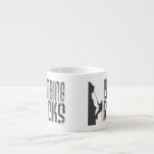 Tasse Expresso Escalade rock (Devant)