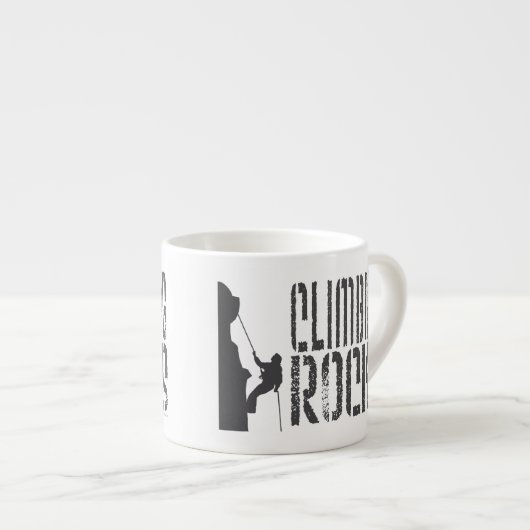 Tasse Expresso Escalade rock (Devant droit)