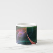 Tasse Expresso Espace d'art abstrait (Devant)