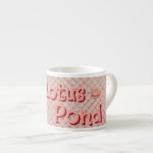 Tasse Expresso Espresso Étang de Lotus (Devant droit)
