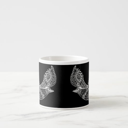 Tasse Expresso Espresso/Lungo Cup avec aigles (Devant)