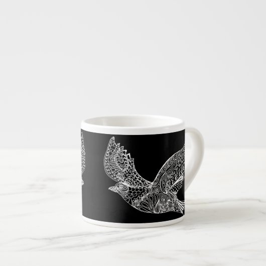 Tasse Expresso Espresso/Lungo Cup avec aigles (Devant droit)