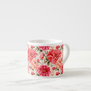 Tasse Expresso Espresso Mug-Floral