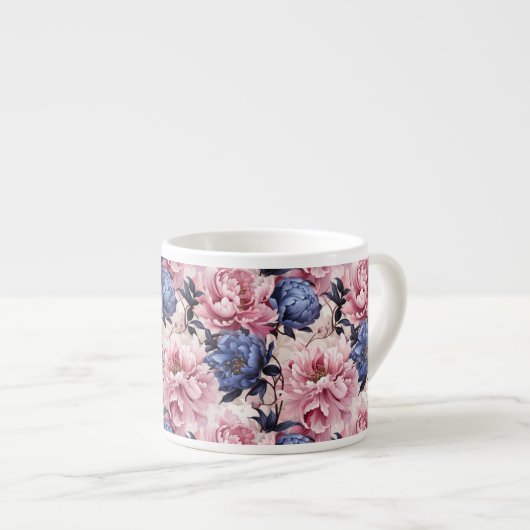 Tasse Expresso Espresso Mug-Floral (Devant droit)