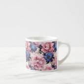 Tasse Expresso Espresso Mug-Floral (Droite)