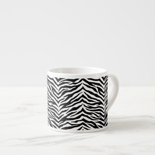 Tasse Expresso Espresso Mug-Zebra Print (Devant droit)