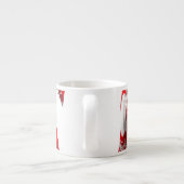 Tasse Expresso Espresso/Red Swirl/Mug de spécialités (Dos)