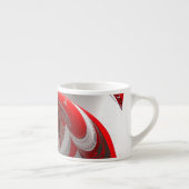 Tasse Expresso Espresso/Red Swirl/Mug de spécialités (Droite)