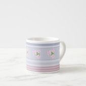 Tasse Expresso ethnique, rayé, patchwork (Devant droit)