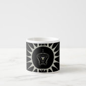 Tasse Expresso Étoile dorée (Devant)