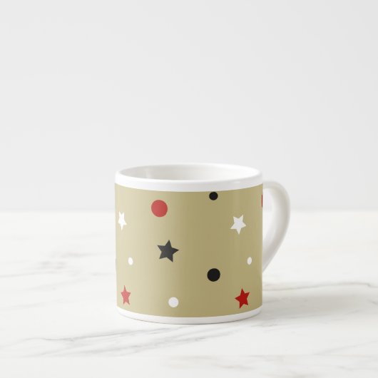 Tasse Expresso Étoiles (Devant droit)