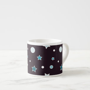 Tasse Expresso Étoiles de Noël