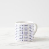 Tasse Expresso Étoiles Patriotique Blue Ombre (Devant droit)