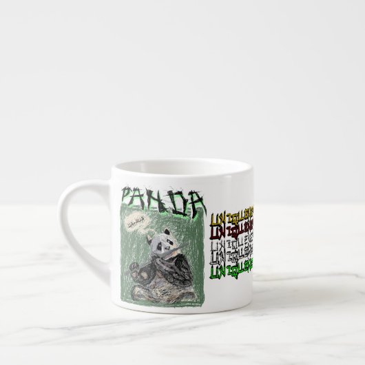 Tasse Expresso Euh-Huh Panda (Gauche)