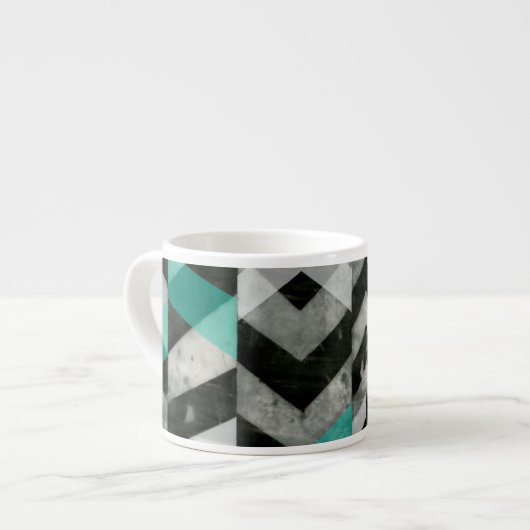 Tasse Expresso Exclusion Chevron II (Devant gauche)