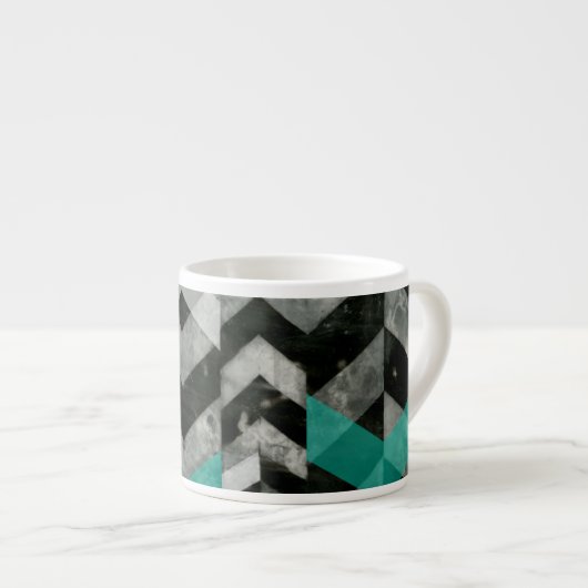 Tasse Expresso Exclusion Chevron II (Devant droit)