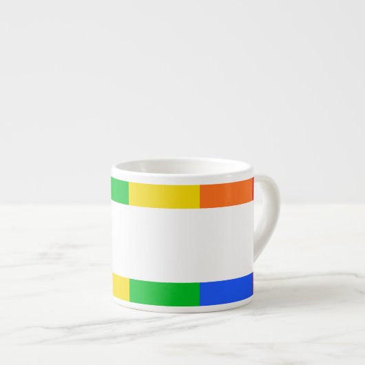 Tasse Expresso Expresso Arc-en-ciel (Devant droit)