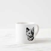 Tasse Expresso Face de chat (Devant droit)