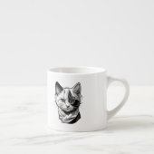 Tasse Expresso Face de chat (Droite)