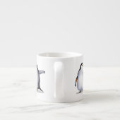 Tasse Expresso Famille Penguin (Dos)