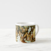 Tasse Expresso Fées et lapin (Devant droit)