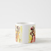 Tasse Expresso Femmes de danse (Devant)
