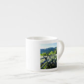 Tasse Expresso Fenceline en bois (Devant droit)