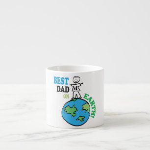 Tasse Expresso Fête des pères meilleur papa sur Terre