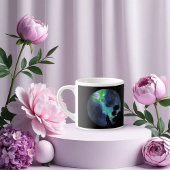 Tasse Expresso Feu de Lune de Loup hurlante - Chat de Nuit de For