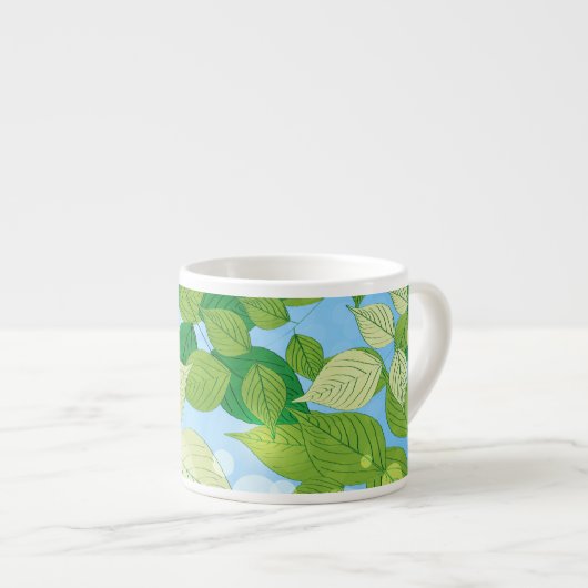 Tasse Expresso Feuille (Devant droit)