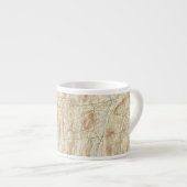 Tasse Expresso Feuille de 15 clous de girofle (Devant droit)