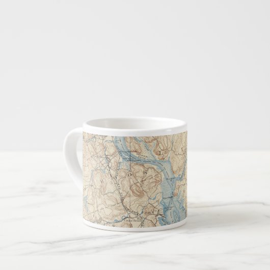 Tasse Expresso Feuille de 28 Saybrook (Devant gauche)