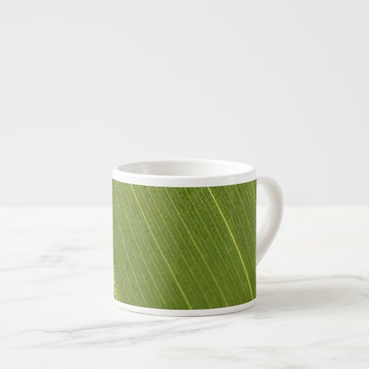 Tasse Expresso Feuille de palmier (Devant droit)