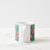 Tasse Expresso Feuille et plante - Design motif moderne (Dos)