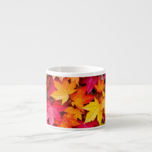 Tasse Expresso Feuilles d'automne