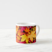 Tasse Expresso Feuilles d'automne (Devant droit)